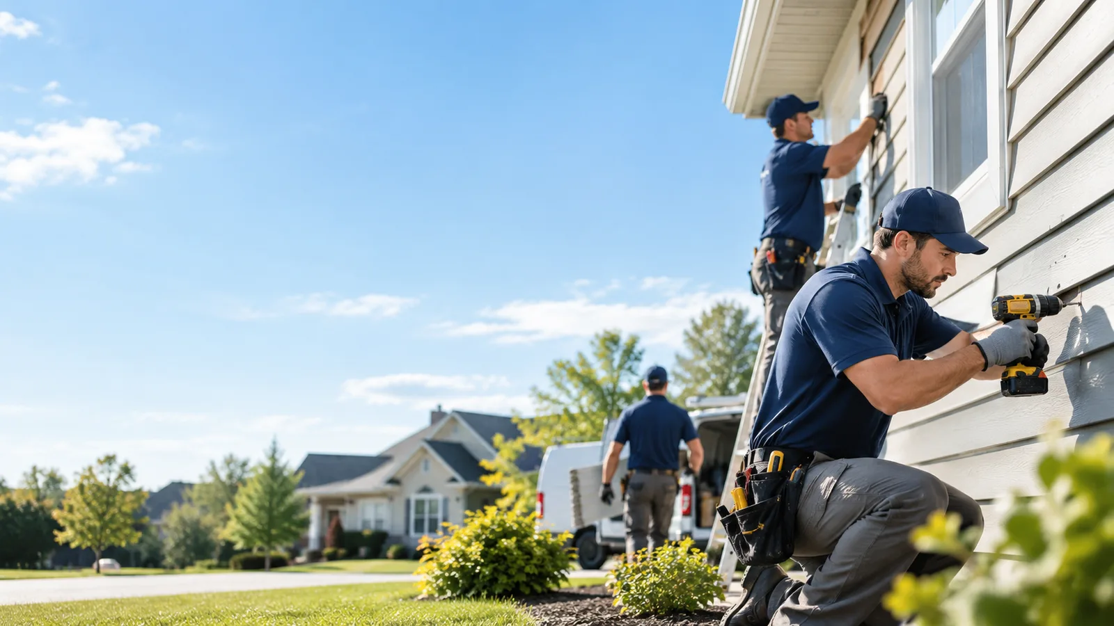 Siding Leak Repair in Potomac, IL